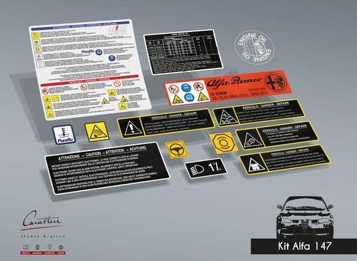 Kit adesivi per vano - adesivi,