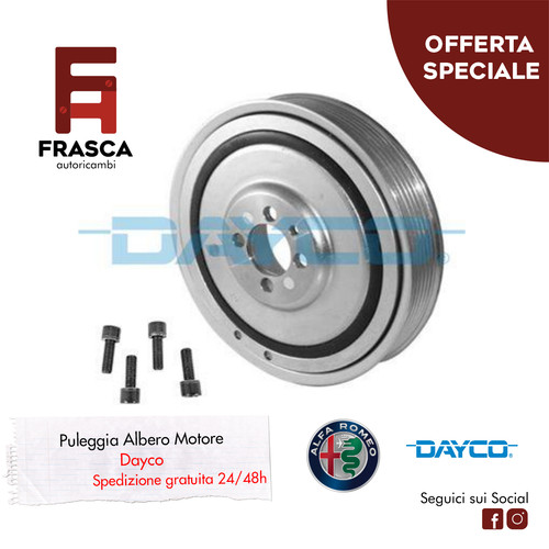 Puleggia albero motore - puleggia,